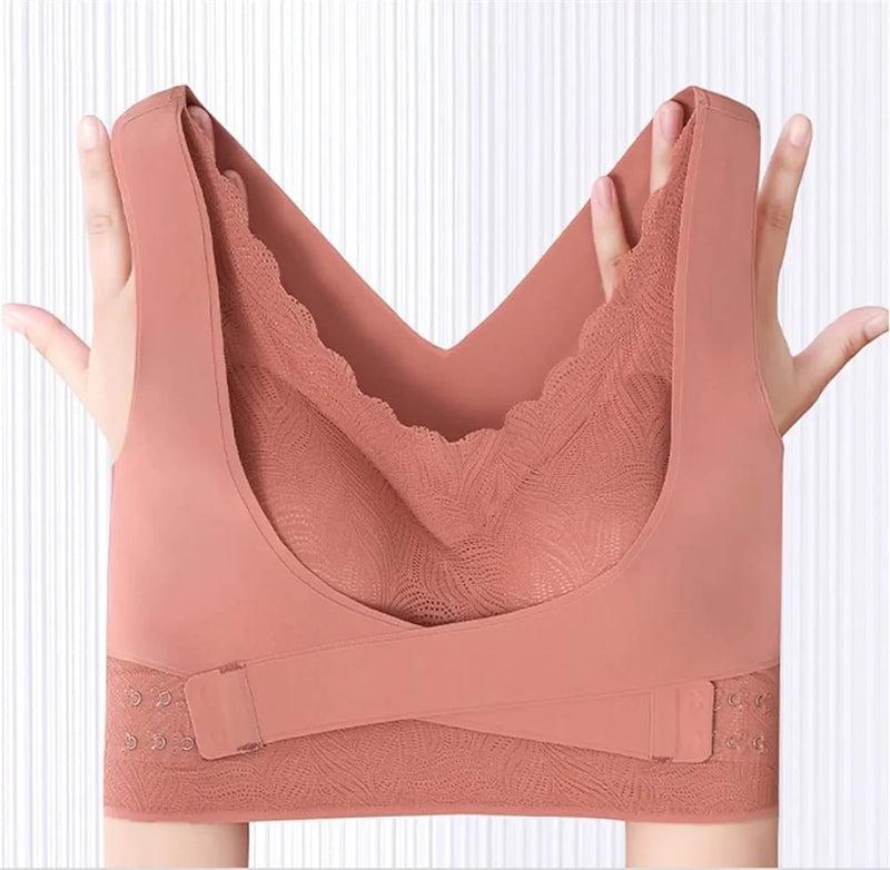Women's Adjustable Cross Posture Corrector Back Straighter Sports Bra