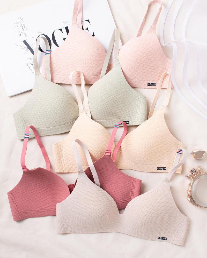 Seamless One-piece Ultra Thin Wire Free Bra